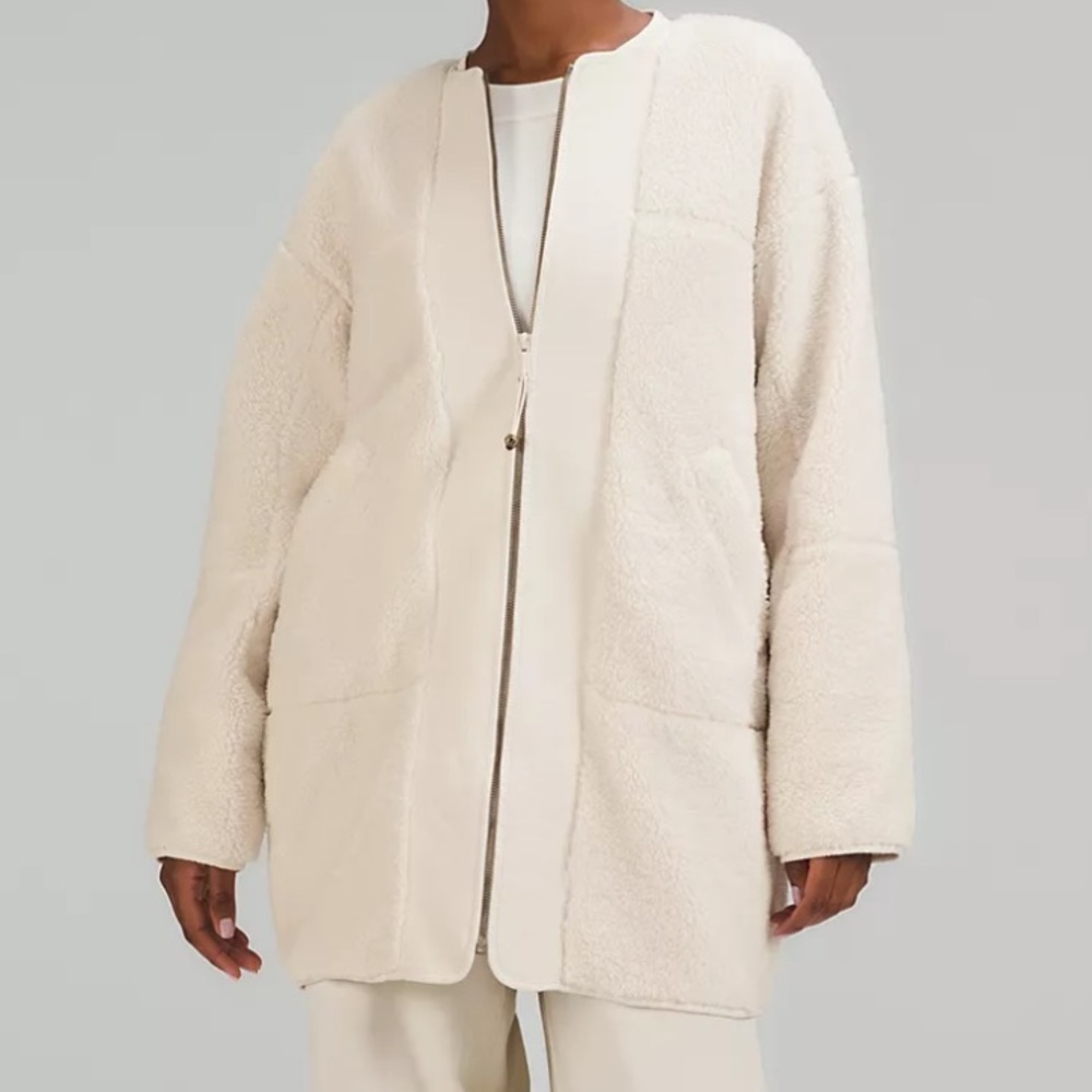 LULULEMON COLLARLESS FULL ZIP